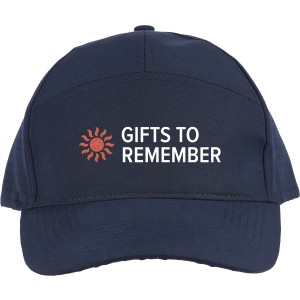 7 paneles poli�szter baseballsapka, k�k